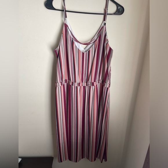 👗 Maurice’s • MIDI Stripped Dress | XL - Picture 2 of 12